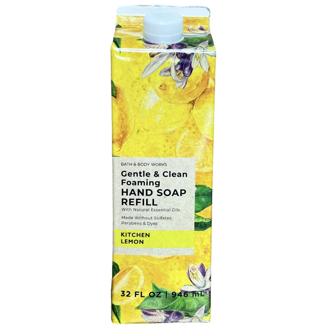 Bath & Body Works Kitchen Lemon bottle with zesty scent for refreshing hand cleansing