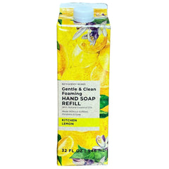 Bath & Body Works Kitchen Lemon bottle with zesty scent for refreshing hand cleansing