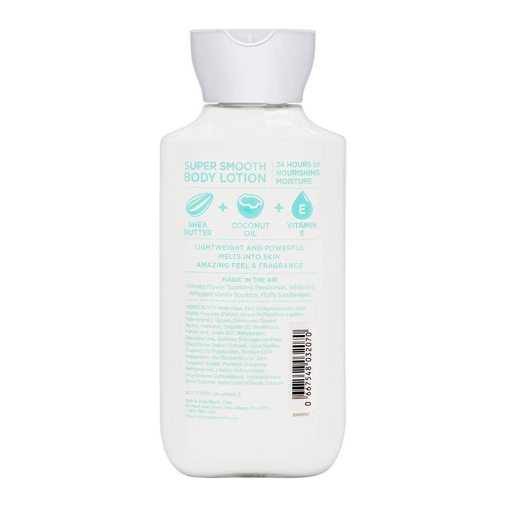 Magic In The Air lotion close-up highlights creamy texture and nourishment