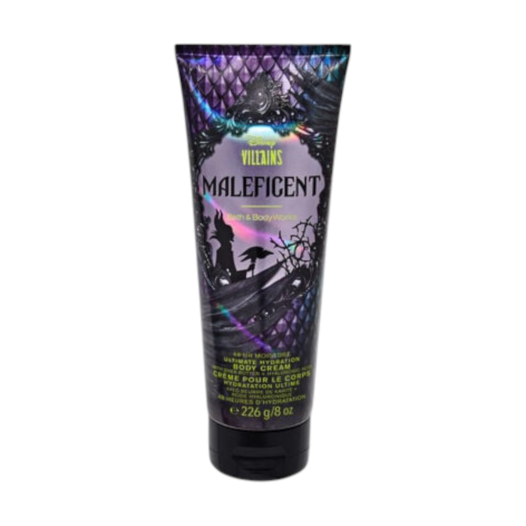 Bath & Body Works Maleficent ultimate hydration body cream gift set for daily moisturization and signature scent.