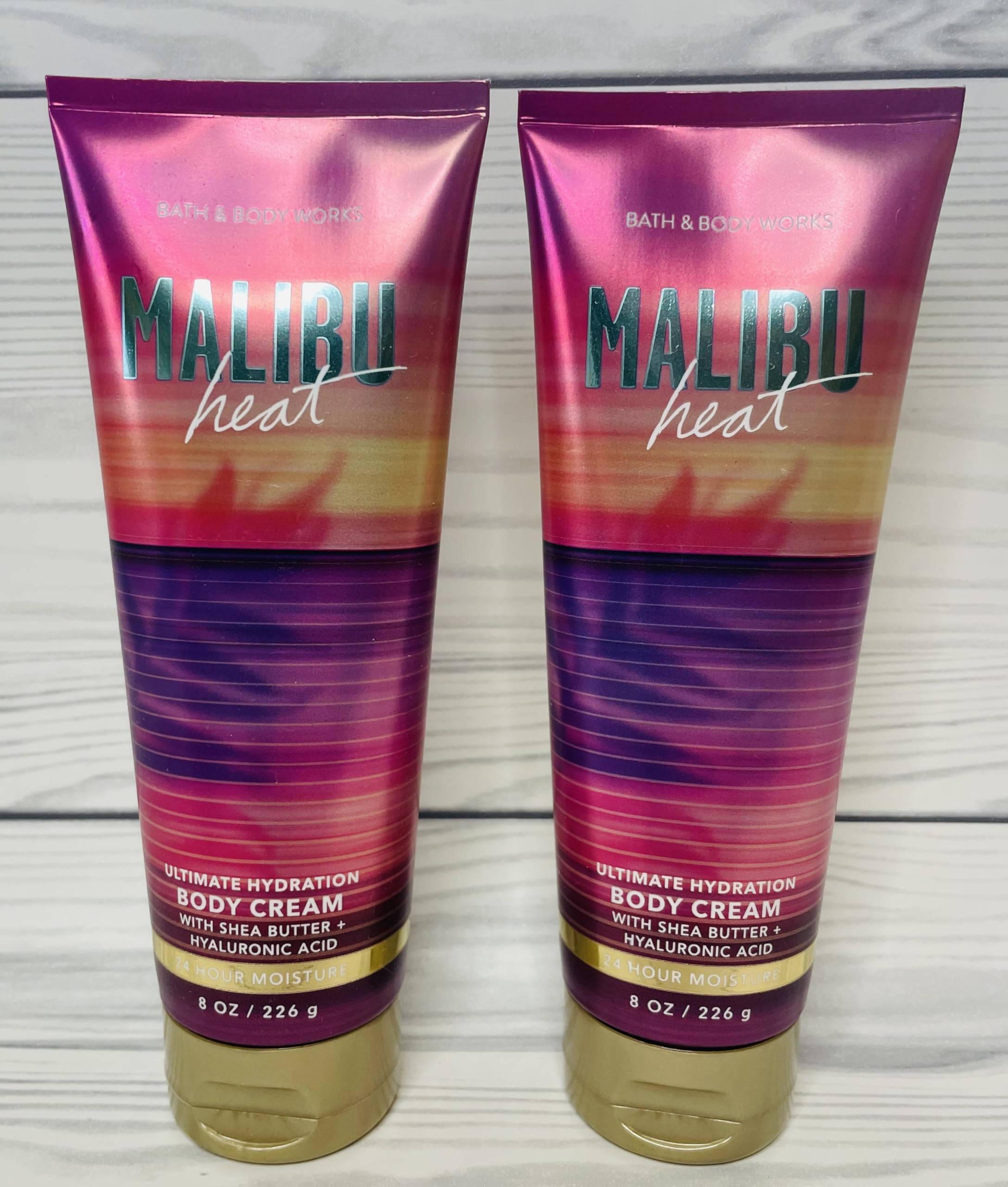 Malibu Heat 2-pack packaging showing value for daily moisturization