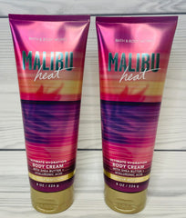 Malibu Heat 2-pack packaging showing value for daily moisturization