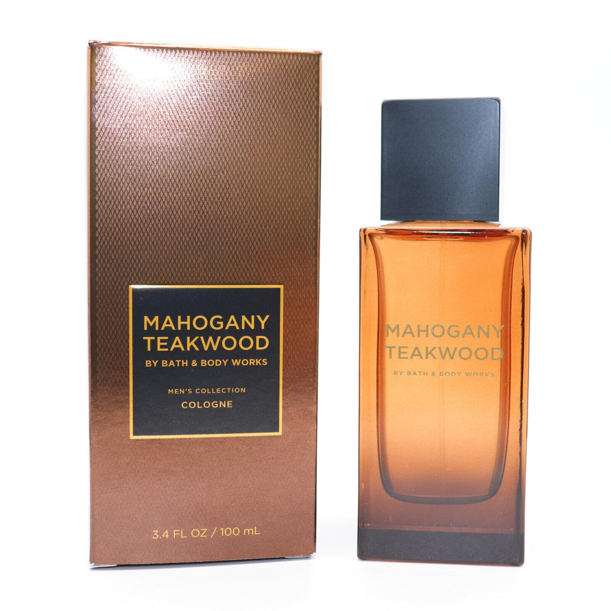 Bath & Body Works Marble Men's Fragrance bottle spray for a long-lasting Mahogany Teakwood scent