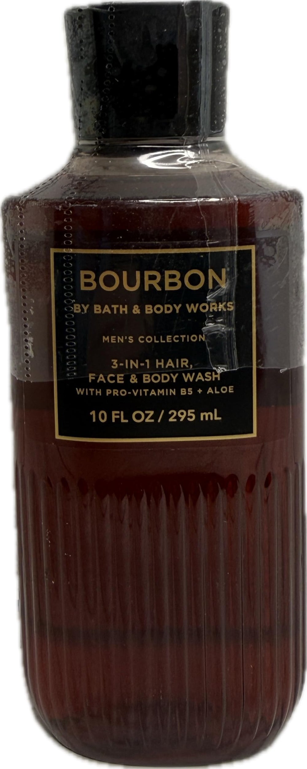 Bath and Body Works Men's Bourbon 3-in-1 bottle ideal for daily grooming routines