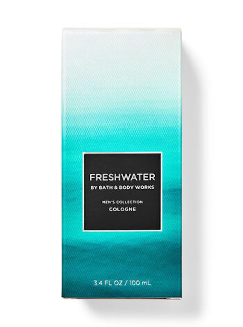 Bath & Body Works Freshwater bottle displays a sleek, lasting fragrance for daily wear