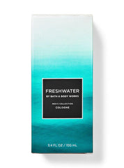 Bath & Body Works Freshwater bottle displays a sleek, lasting fragrance for daily wear