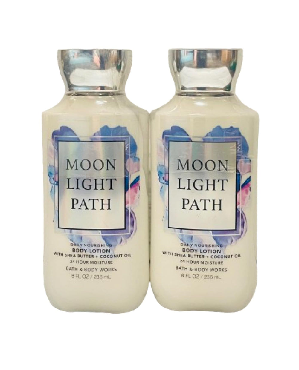 Bath & Body Works Moonlight Path lotion bottle offering silky hydration for daily use.