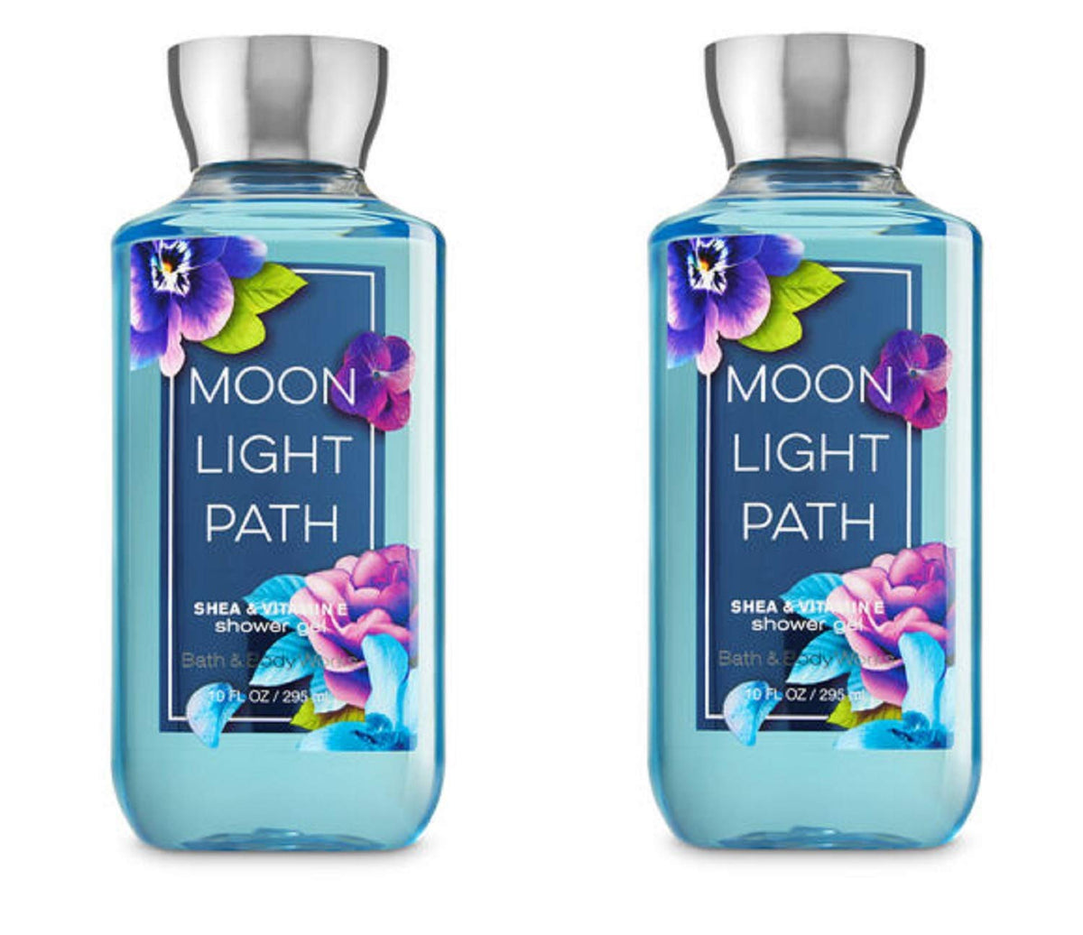 Bath & Body Works Moonlight Path bottle delivers rich lather for gentle daily cleansing.