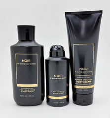 Bath & Body Works Noir hydration cream showcases daily moisture and comfort.