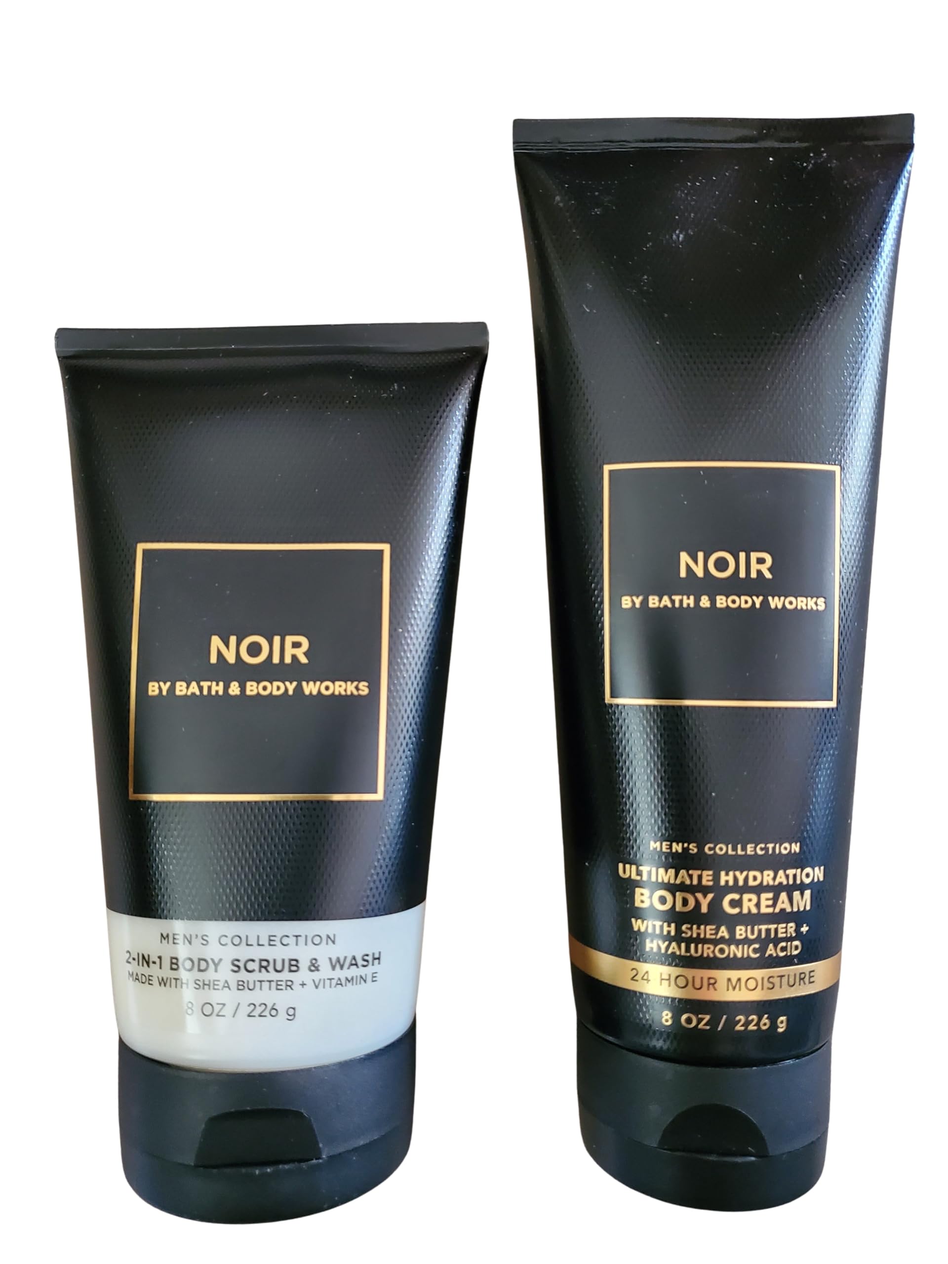 Bath & Body Works Noir Ultimate Hydration Body Cream – close-up application for deep moisturization
