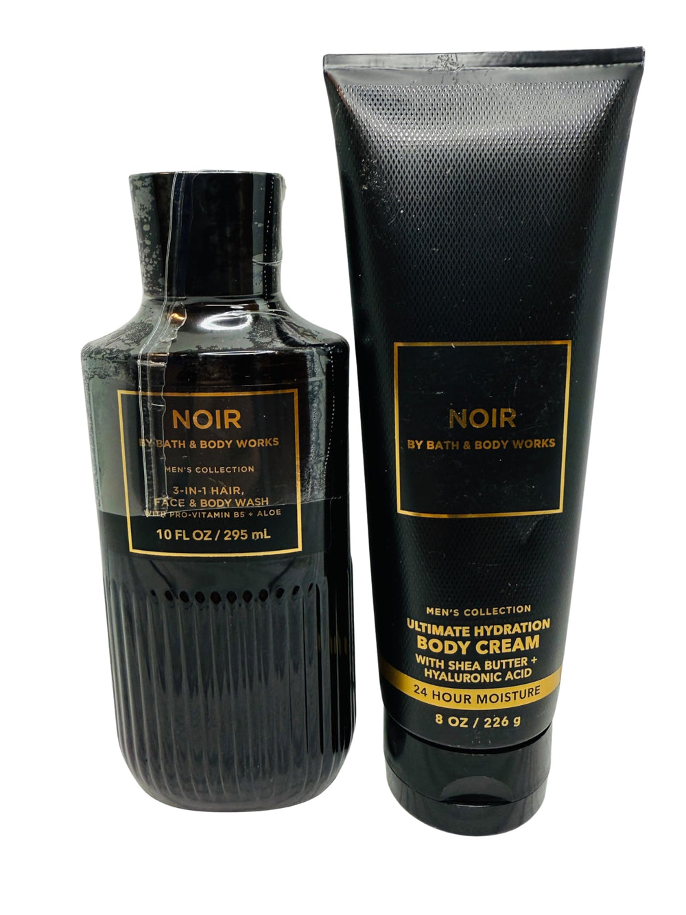 Bath & Body Works Noir ultimate hydration body cream jar delivering deep moisture for soft skin.
