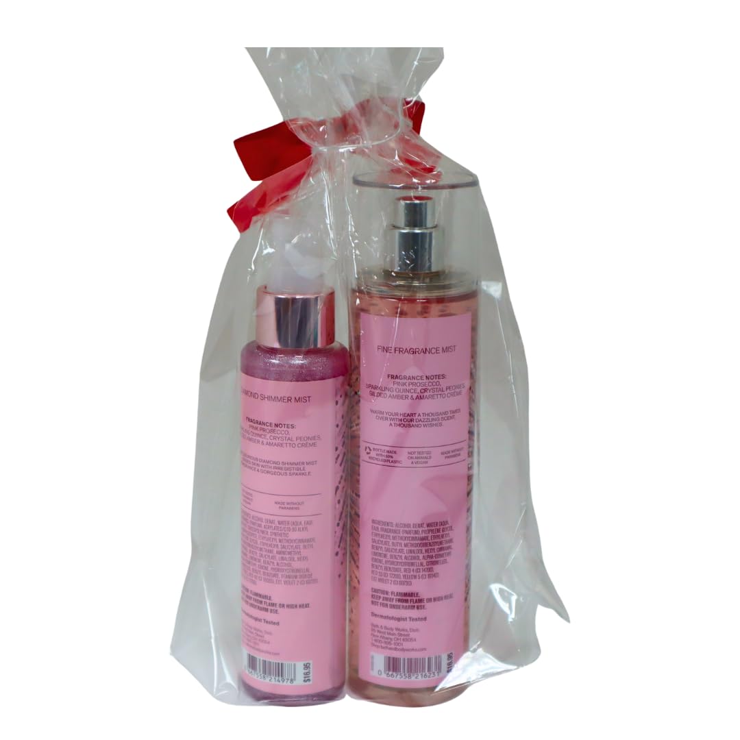 Notes of pink Prosecco and quince for a bright, celebratory scent.