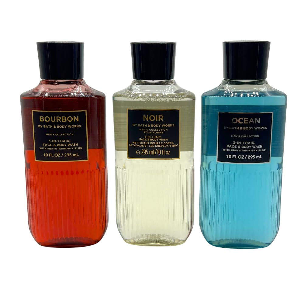 Bath & Body Works Ocean 3-in-1 bottle providing refreshing cleanse and scent.