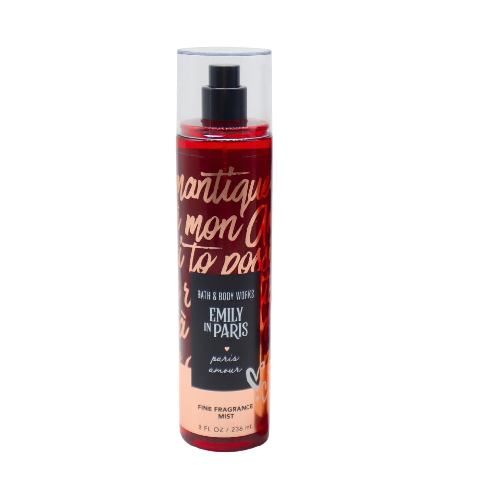 Bath & Body Works Paris Amour two-piece gift set inside view for holiday gifting inspiration.
