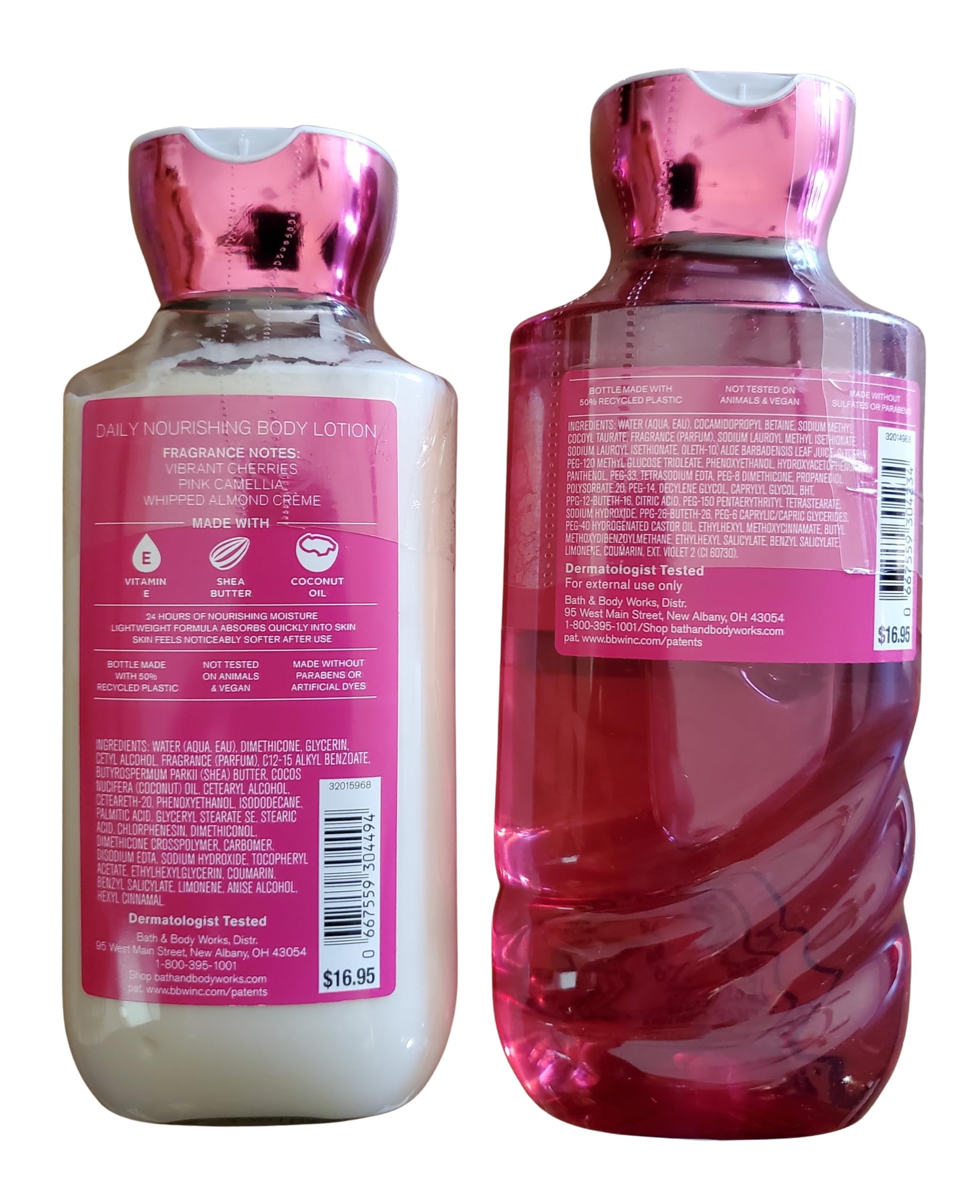 Bath & Body Works Perfect in Pink body lotion with hydrating formula and shea butter for soft skin