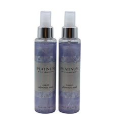 Two-piece Bath & Body Works shimmer mist set ready for gifting