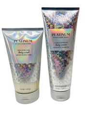 Bath and Body Works Platinum Ultimate Hydration Body Cream bottle delivering lasting moisture