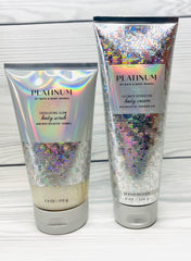 Bath and Body Works Platinum Ultimate Hydration Body Scrub jar for smooth skin
