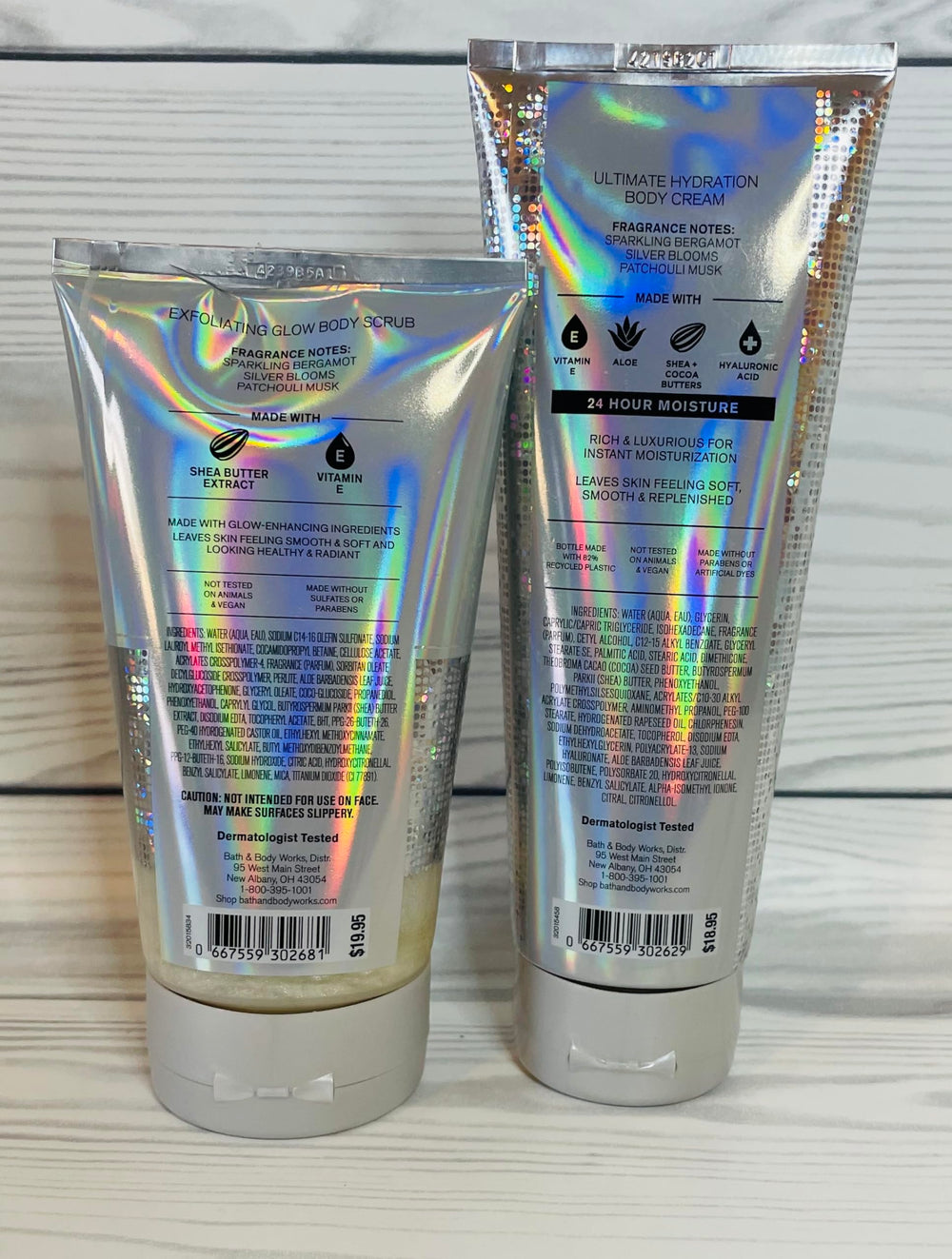 Bath and Body Works Platinum Ultimate Hydration Set fragrance notes guide your routine