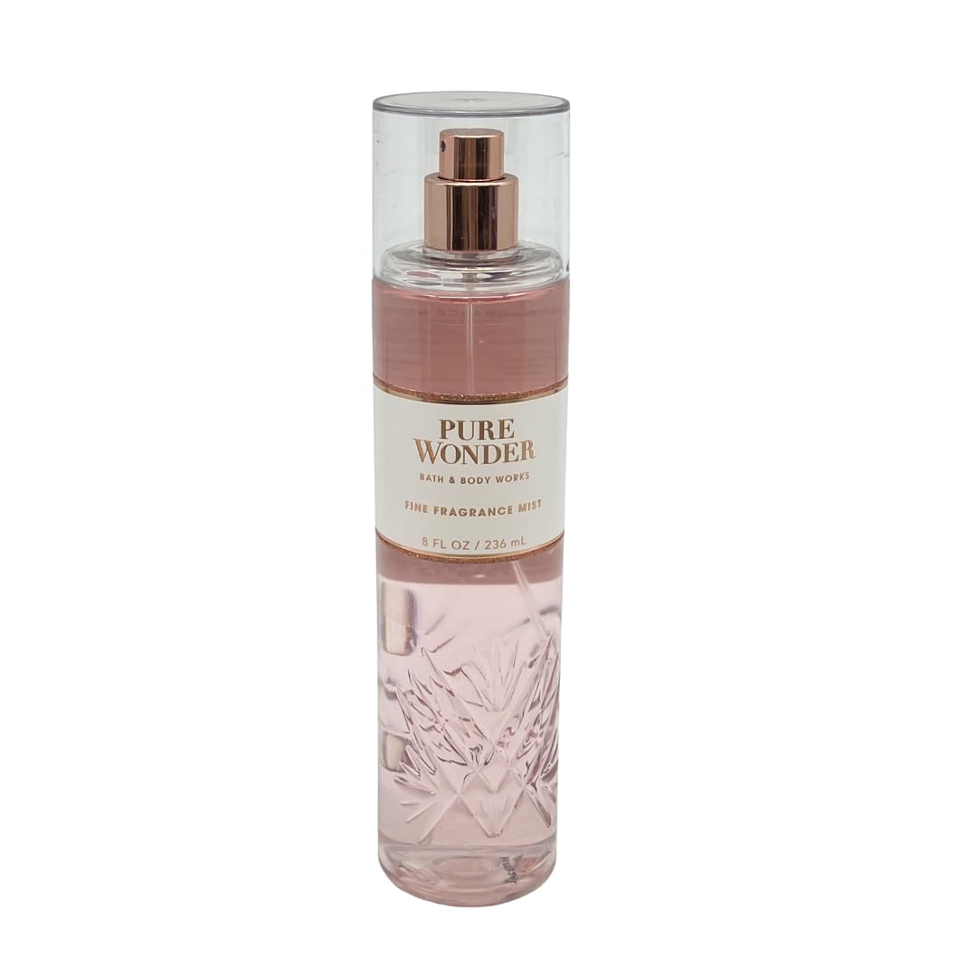 Bath and Body Works Pure Wonder shower gel bottle with a rich, bubbly lather.