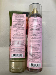 Bath & Body Works Rose Fine Fragrance Mist bottle with lasting scent.