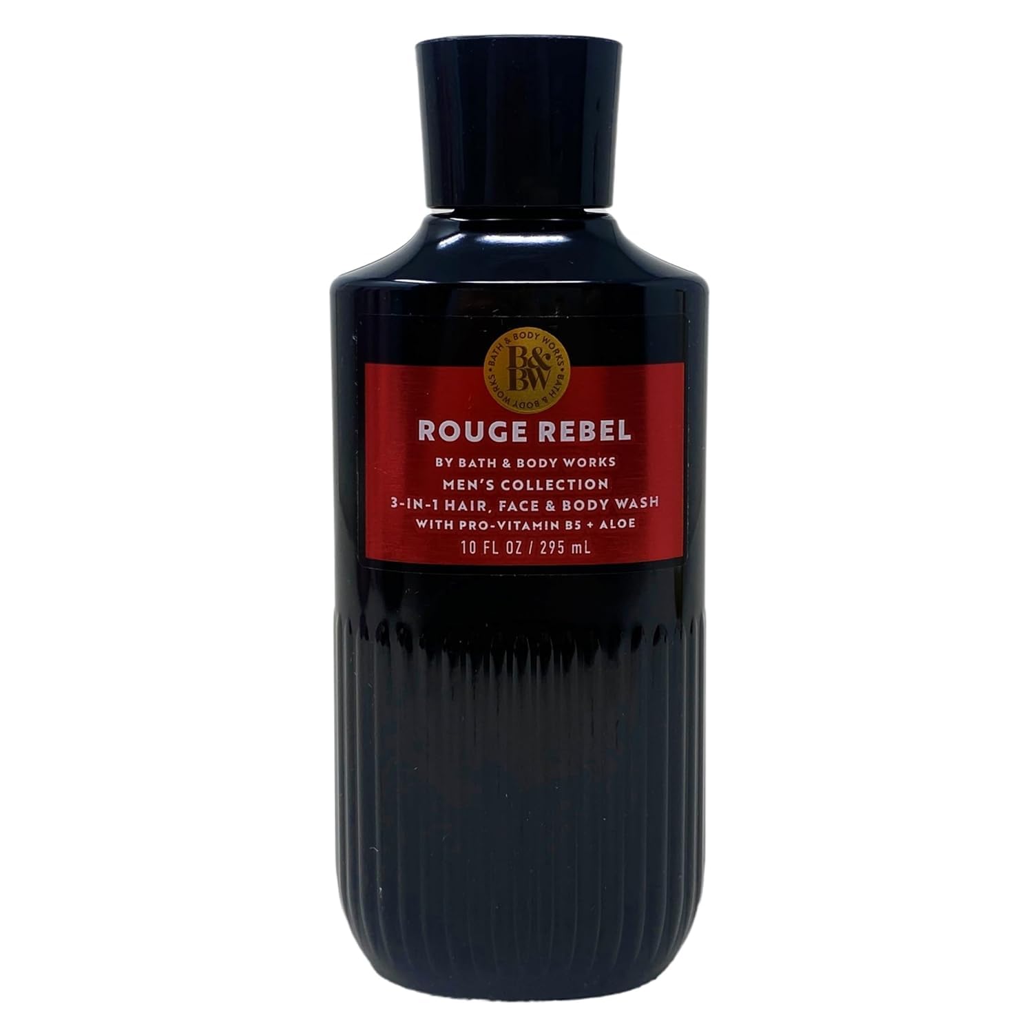 Bath & Body Works Rouge Rebel 3-in-1 bottle pour for a refreshing daily cleanse.