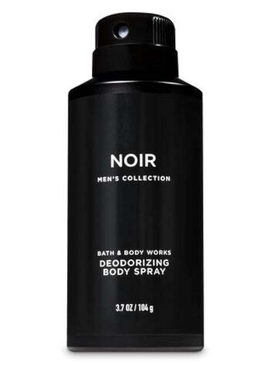 Bath & Body Works Signature Men Noir deodorizing spray bottle viewed from top for everyday freshness.