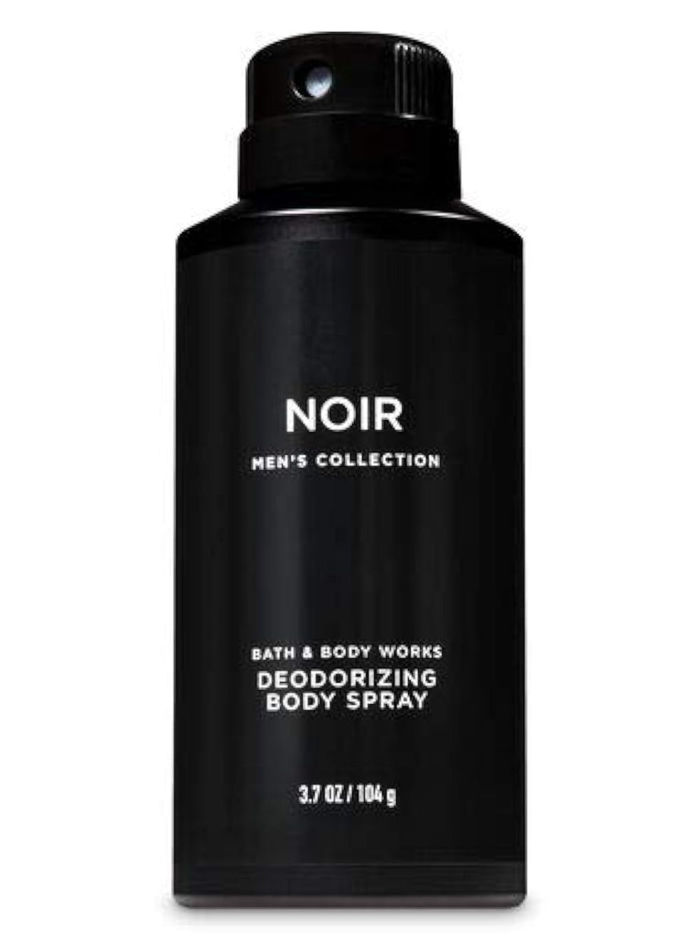 Bath & Body Works Signature Men Noir deodorizing spray bottle viewed from top for everyday freshness.