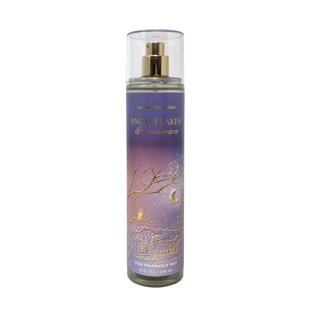 Bath & Body Works Snowflakes & Cashmere fine fragrance mist for all-day scent