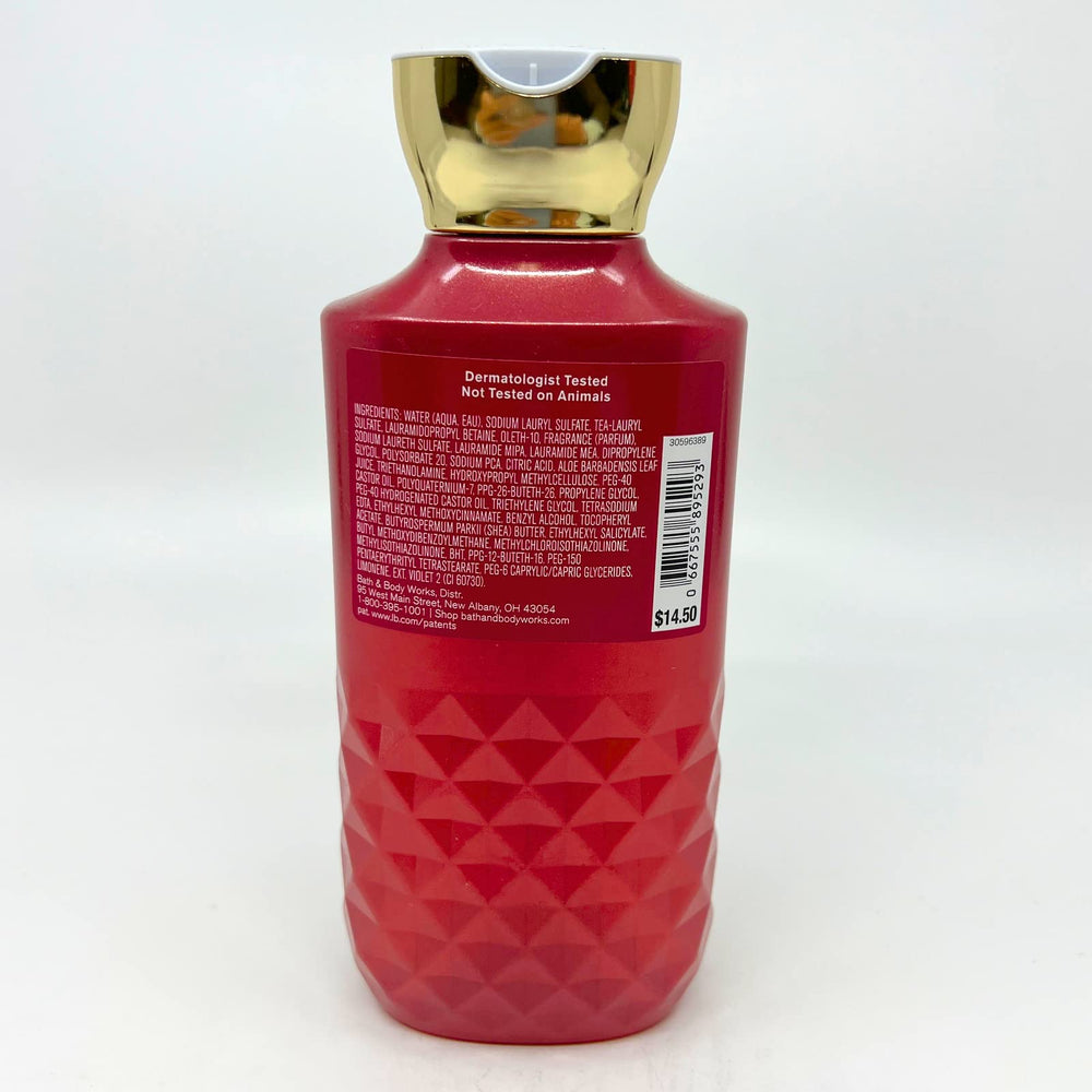 Bath & Body Works Strawberry Pound Cake cream texture close-up, for smooth skin.