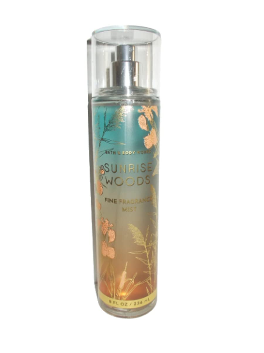 Bath and Body Works Sunrise Woods fragrance mist bottle spray for daily refresh