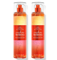 Bath and Body Works Sunshine Mimosa bottle pump for easy, even mist coverage.