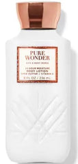 Bath & Body Works Wrapped in Sugar bottle with Soft Marshmallow scent for daily moisture