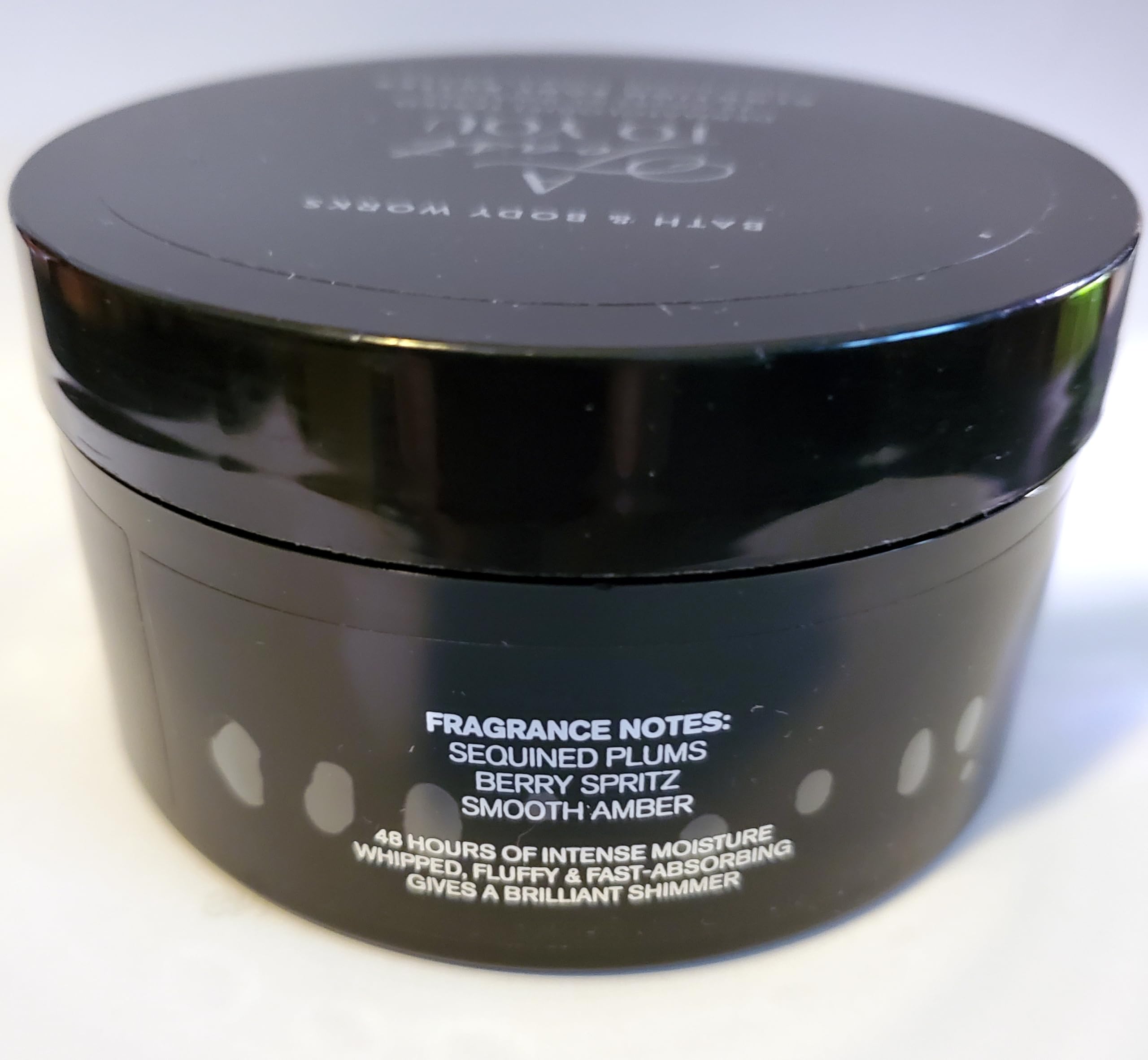 Bath & Body Works Toast To You Glowtion creamy texture for smooth skin