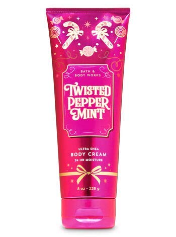 Bath & Body Works Twisted Peppermint duo packaging, gift-ready set