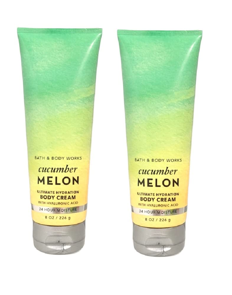 Bath & Body Works Ultimate Hydration Body Cream cucumber melon bottle for long-lasting moisture