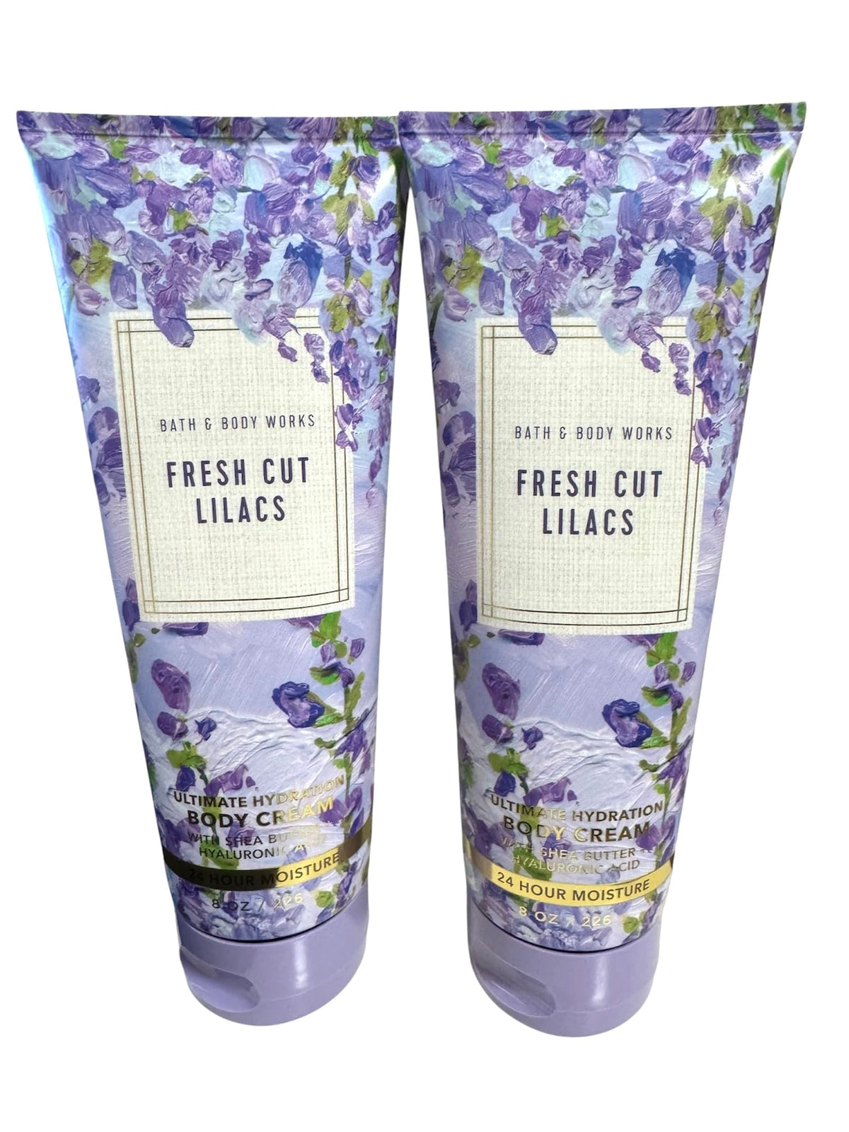 Bath & Body Works Ultimate Hydration Body Cream jar with lilac scent for lasting moisture