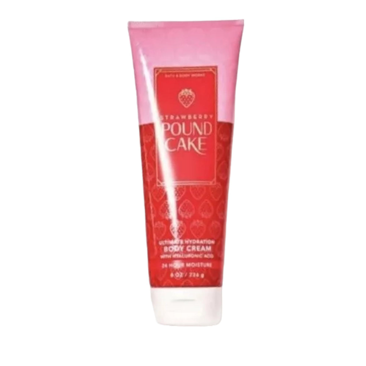 Bath and Body Works Ultimate Hydration Cream Strawberry Poundcake for lasting moisture