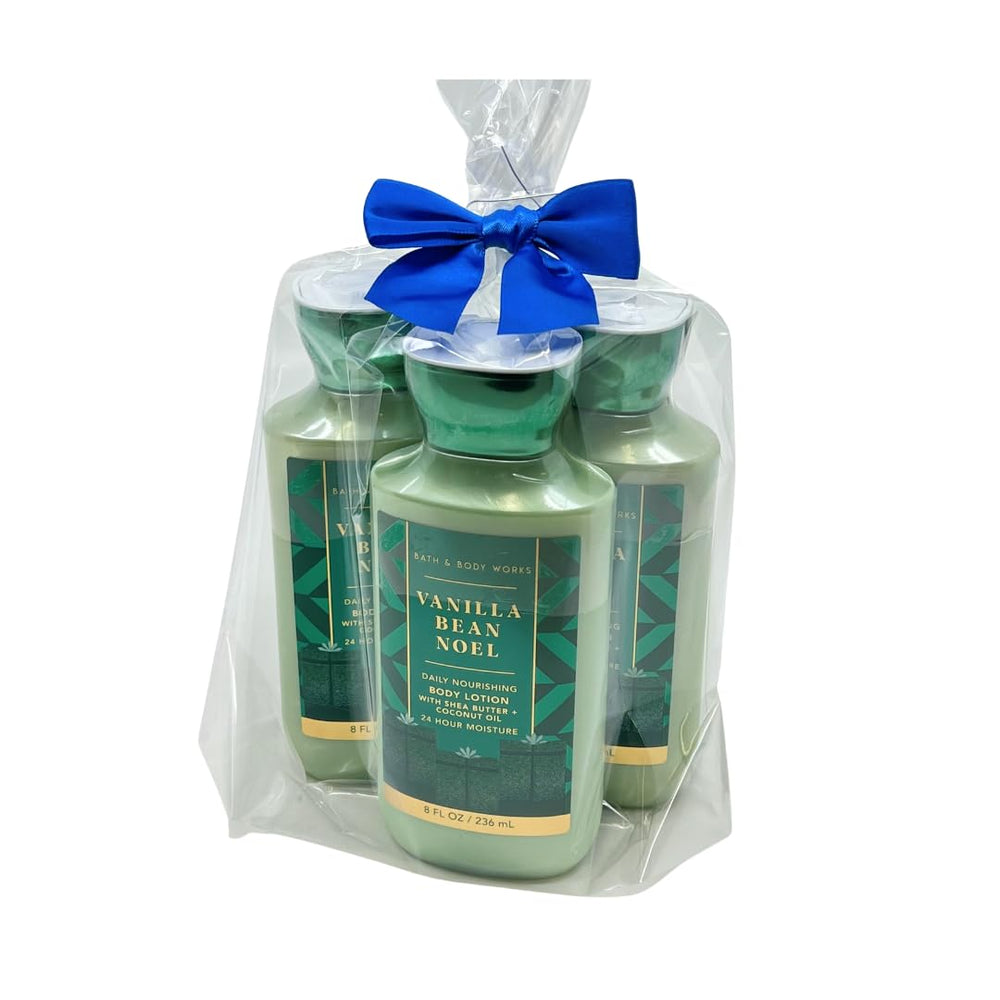 Vanilla Bean Noel fragrance notes with caramel warmth for holiday ambiance.