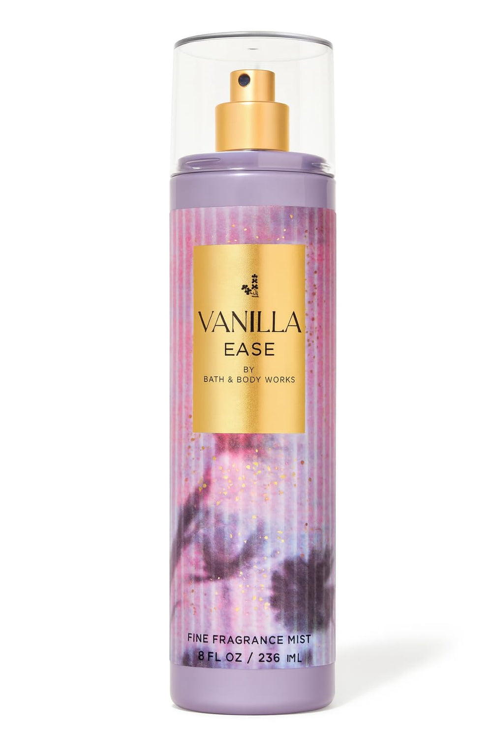 Bath and Body Works Vanilla Ease fragrance mist bottle, cozy vanilla note for everyday freshness.