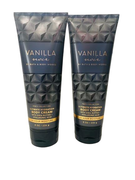 Bath and Body Works Vanilla Noir Body Cream bottle for daily hydration and indulgent scent.