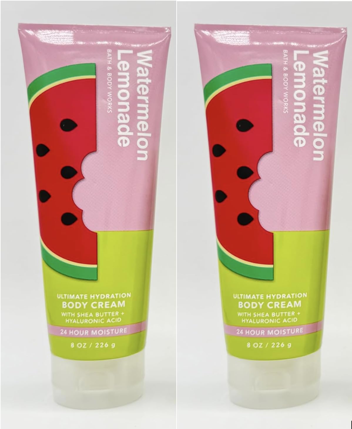 Bath and Body Works Watermelon Lemonade gift set box, ideal for summer gifting.