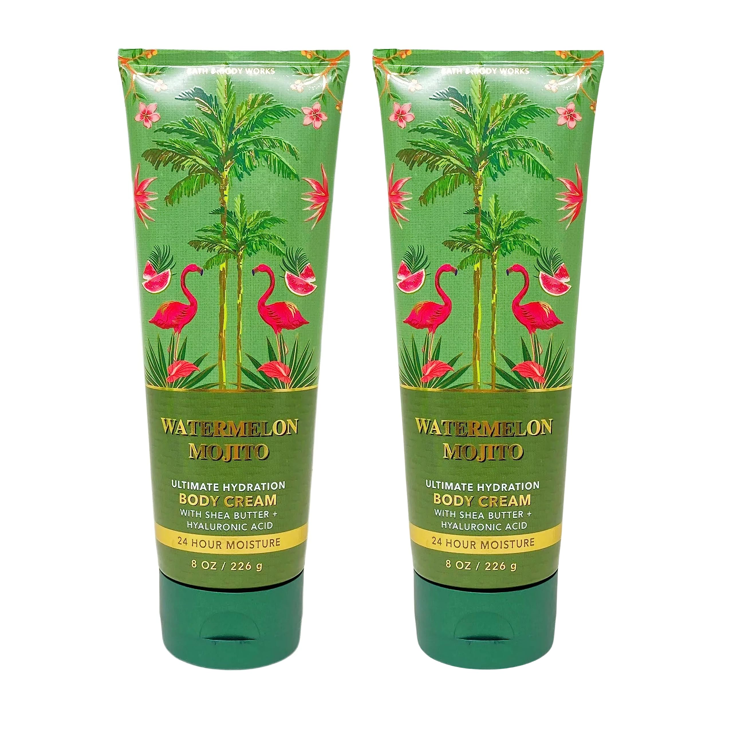 Bath & Body Works Watermelon Mojito Ultimate Hydration Body Cream 2-pack for revitalized skin
