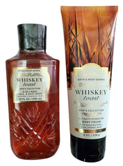 Bath & Body Works Whiskey Toast bottle artwork for a premium grooming vibe