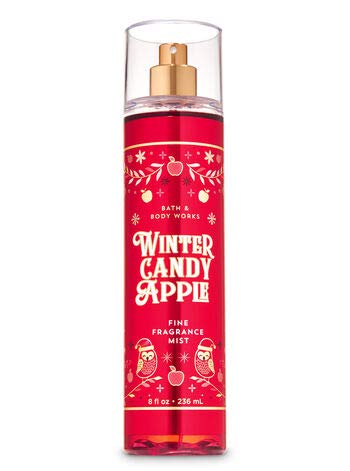 Bath & Body Works Winter Candy Apple body lotion for silky skin and comforting aroma.
