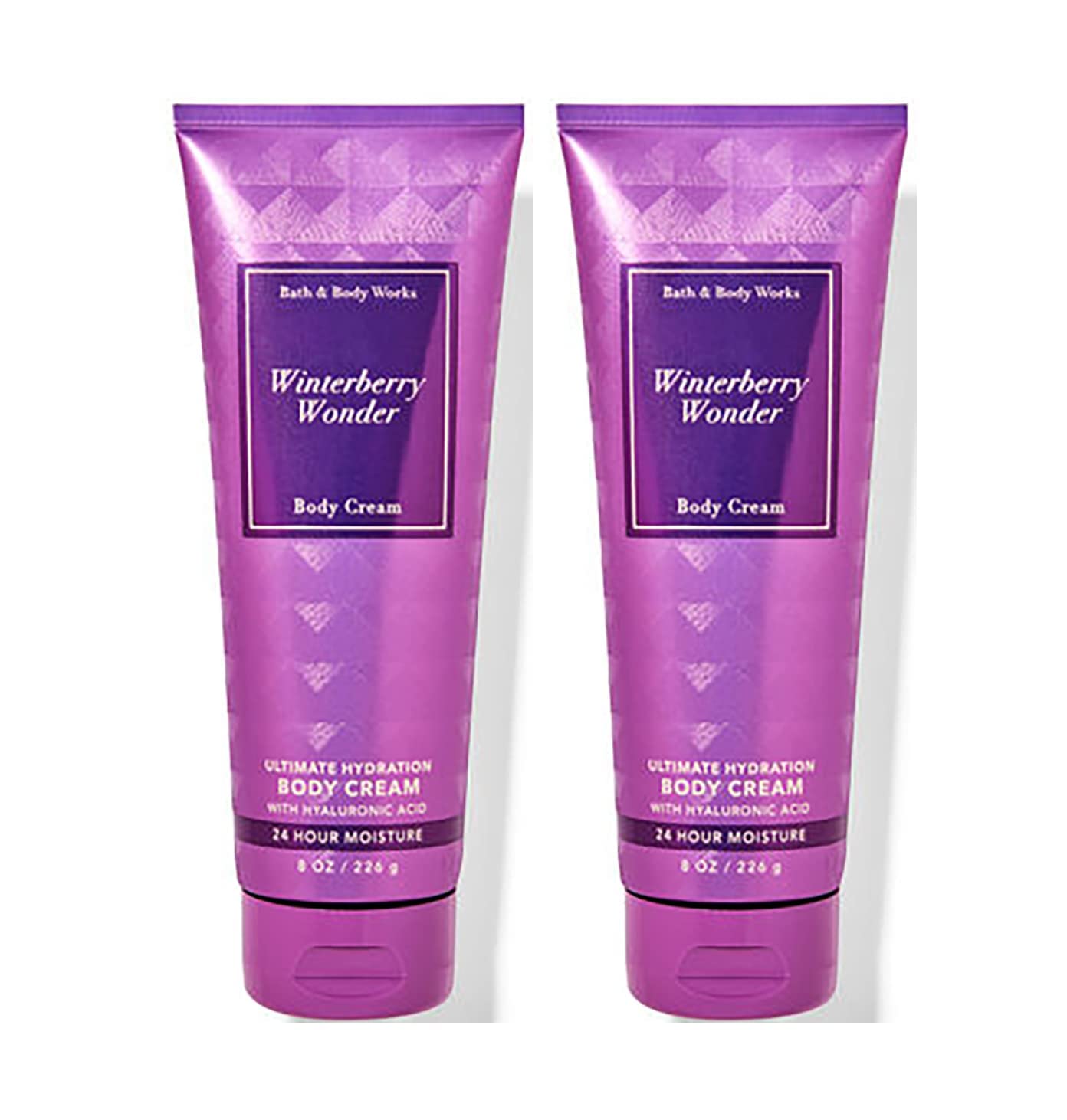 Bath & Body Works Winterberry Wonder 2-pack bottle and cream for lasting hydration