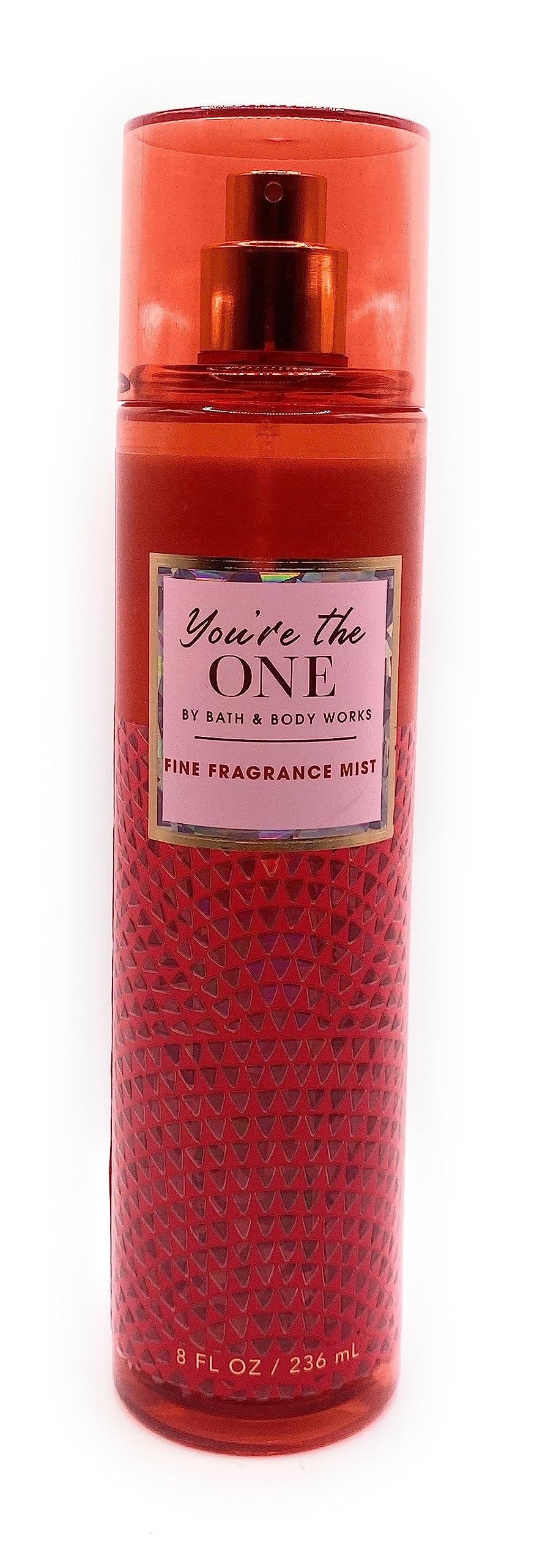 Bath & Body Works You're The One fragrance mist, bottle front view, delivers a long-lasting floral aroma.