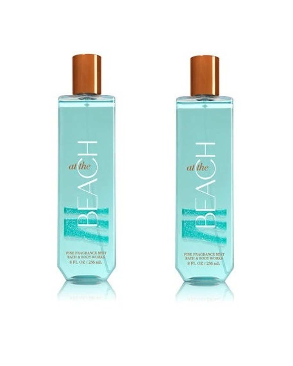 Bath & Body Works At The Beach mist two-pack for everyday freshness.