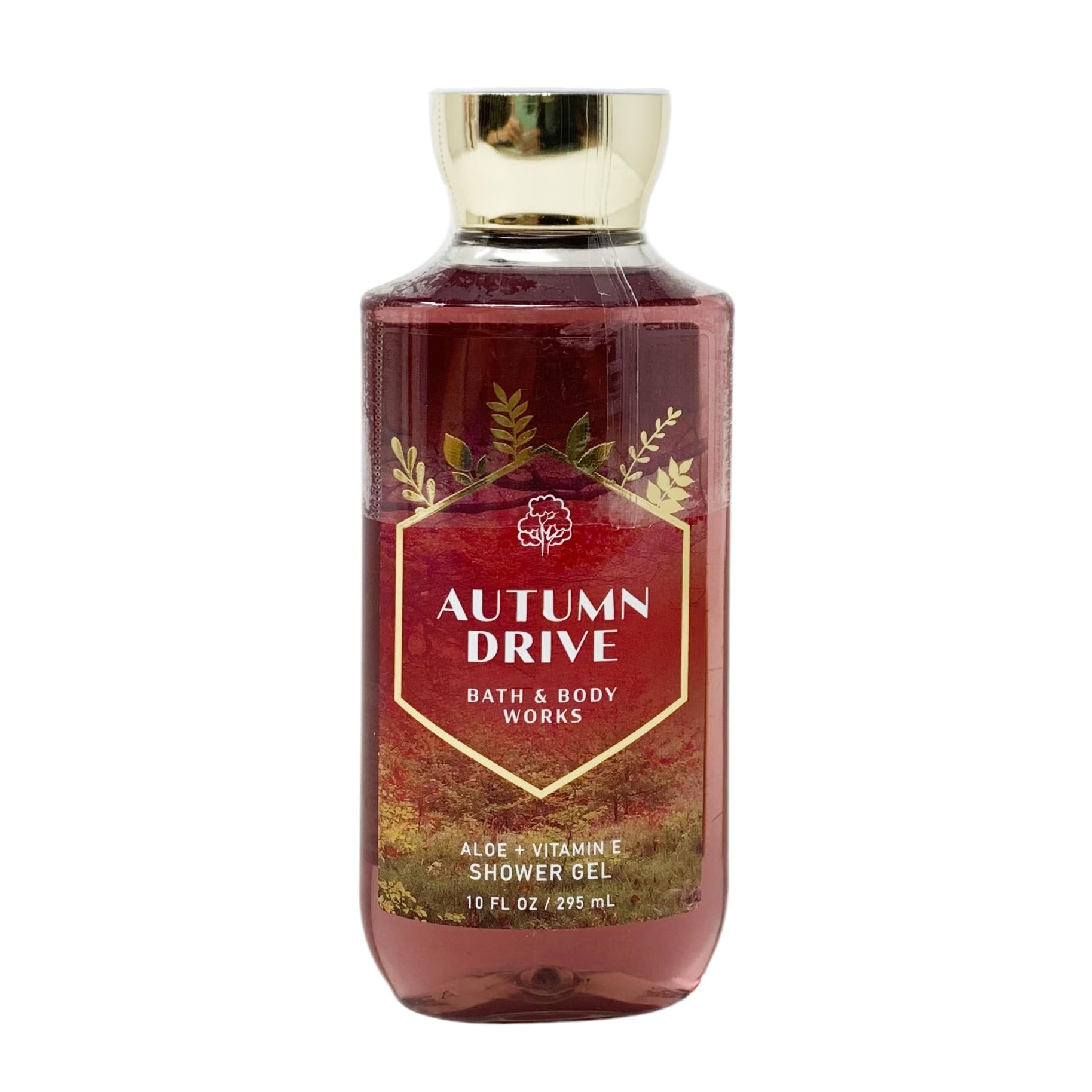 Bath & Body Works Autumn Drive 2-pack bottle, hydrating lather with uplifting autumn scent.