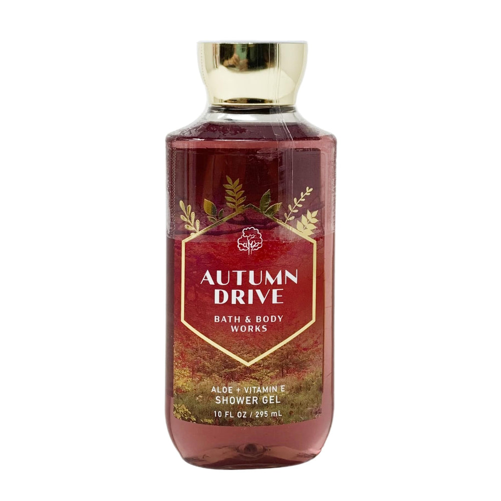 Bath & Body Works Autumn Drive 2-pack bottle, hydrating lather with uplifting autumn scent.